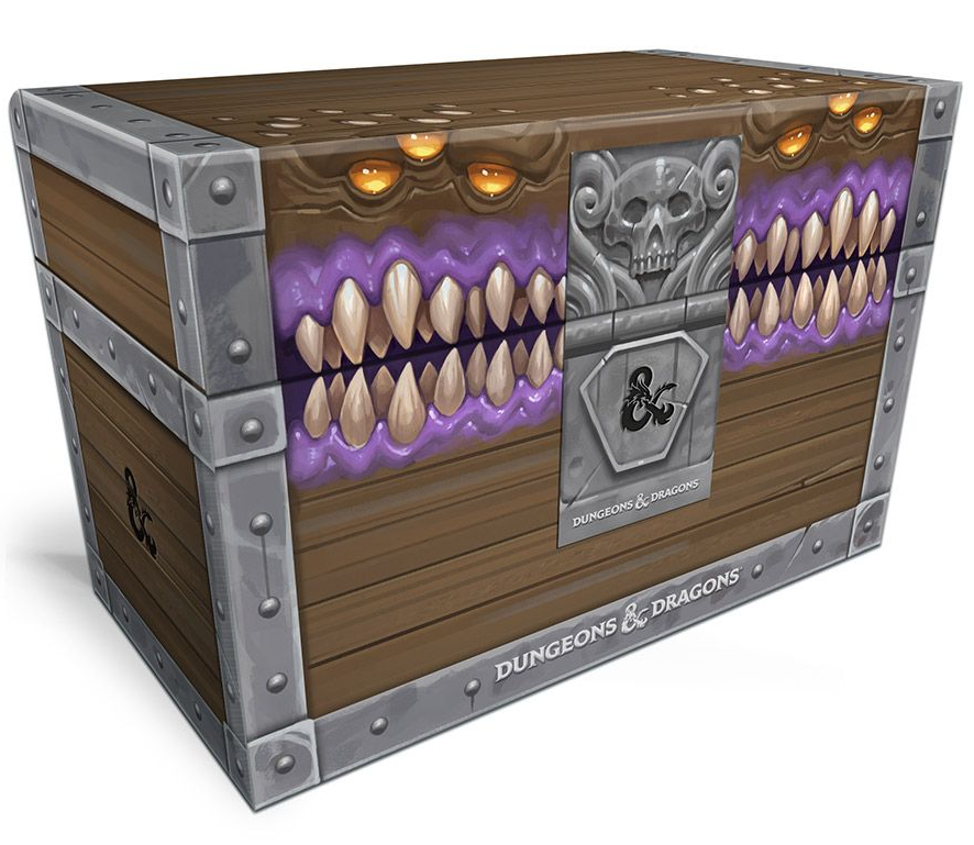 Dungeons & Dragons Book: Mimic Treasure Chest Notebook Set